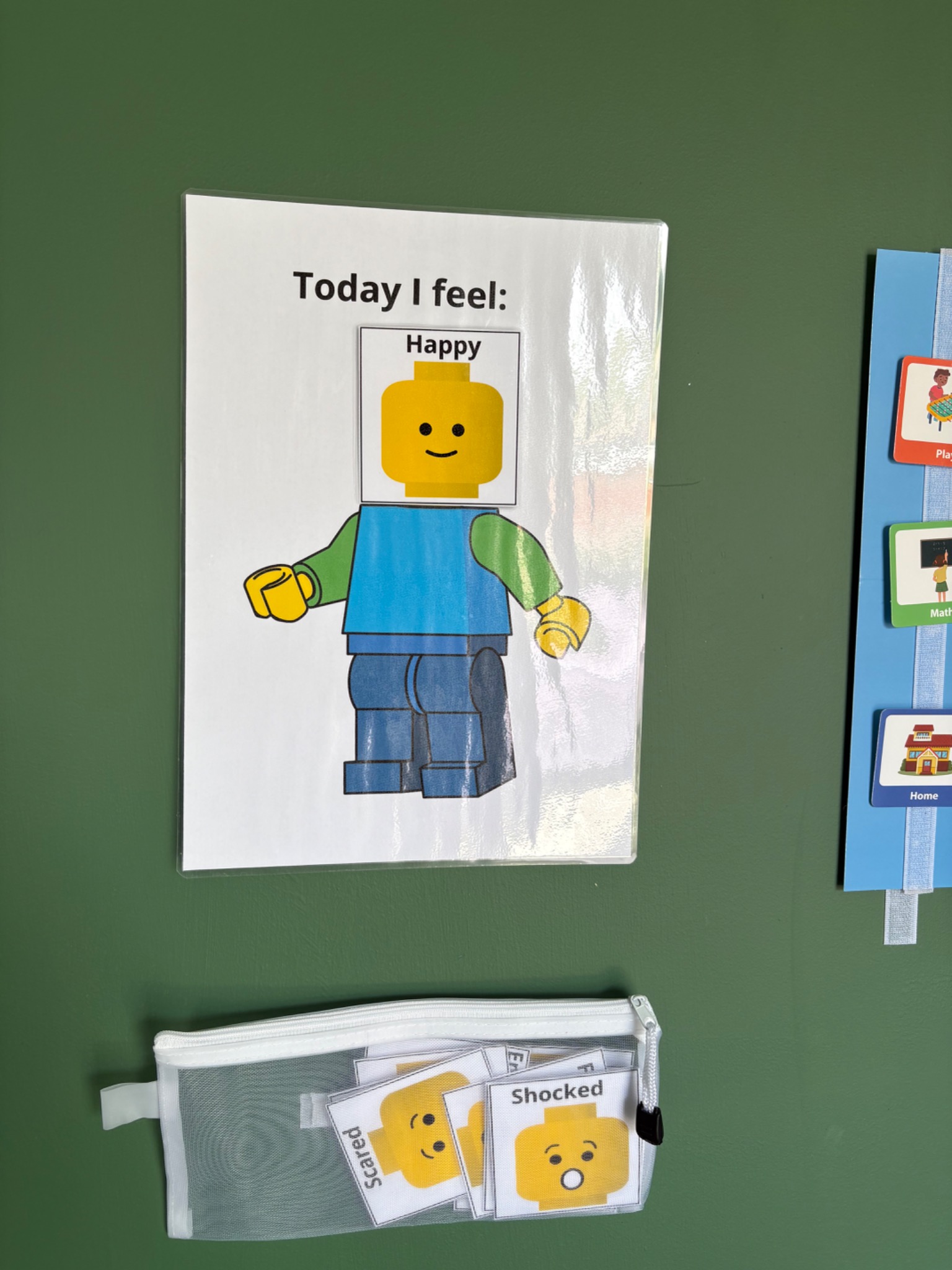 Today I feel visual emotions board